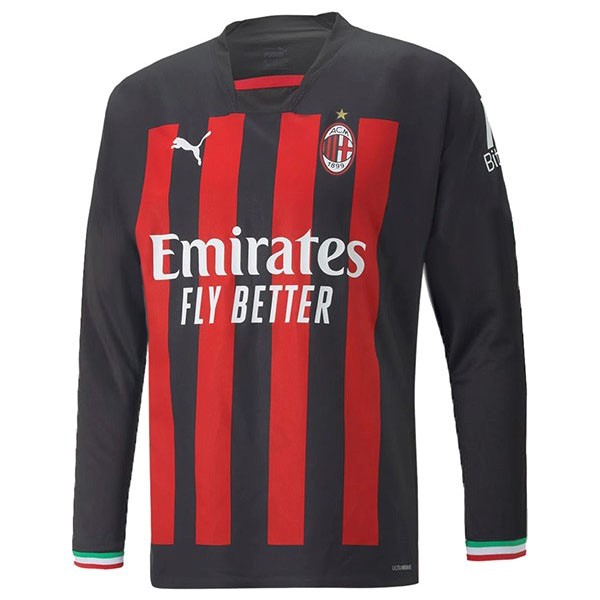 Tailandia Camiseta AC Milan 1ª ML 2022 2023